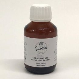 Arôme naturel de fleurs de sureau bio