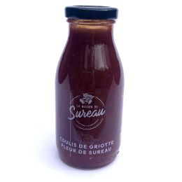 Coulis de griotte fleur de sureau