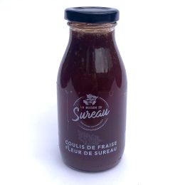 Coulis de fraise fleur de sureau