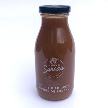 Coulis d'abricot fleur de sureau