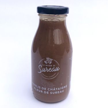 Coulis de châtaigne fleur de sureau