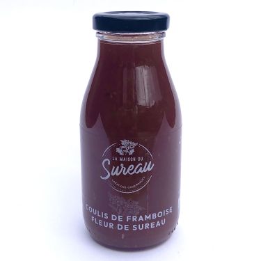 Coulis de framboise fleur de sureau