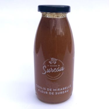 Coulis de mirabelle fleur de sureau