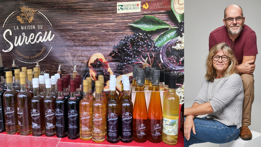 Natie et Bertrand la Maison du sureau