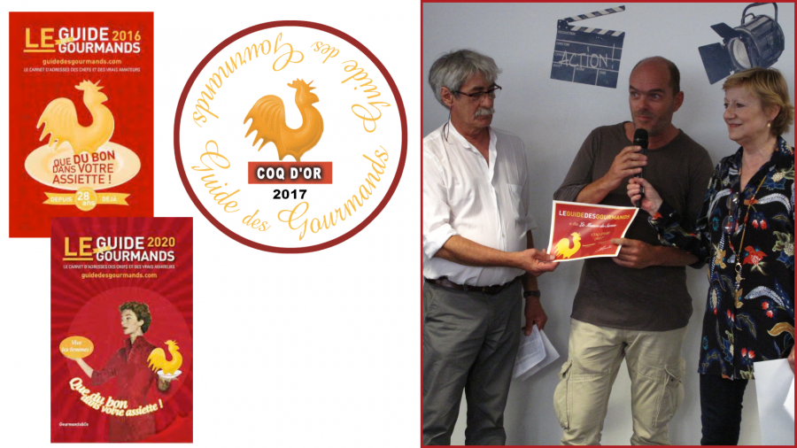 Remise du Coq d'or 2017 à La Maison du sureau